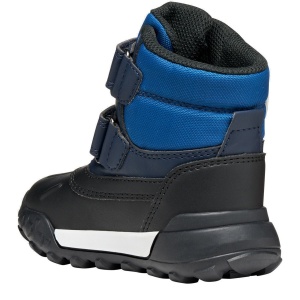 Apreschi impermeabil băieți Geox Trekkyup Boy B Abx Navy Jeans — vedere din spate