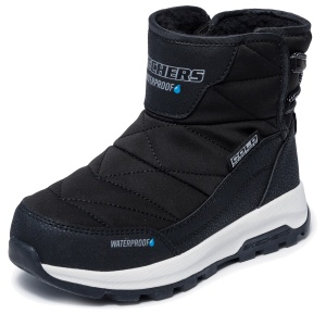 Apreschi impermeabil baieti Skechers Storm Blazer Negru - 303496L/BLK - lateral