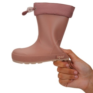 Igor Cizme imblanite cauciuc Yogi Borreguito Rosa (barefoot) W10318-010