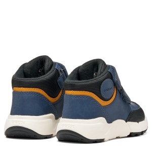 Ghete baieti Flexyper Mini Boy Denim/Orange - B666GA/0MEBC/C4J2T - detaliu