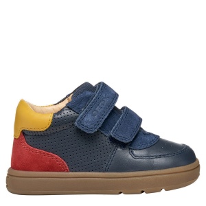 Ghete băieți Geox Biglia Navy Red