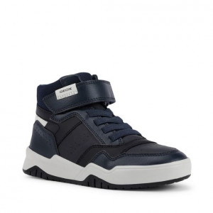 Ghete baieti J Perth B.E Navy Grey colectia Geox Respira