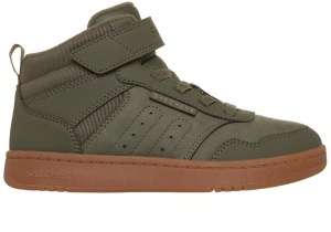 Ghete baieti Skechers Quick Street Kaki