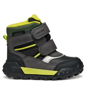 Ghete baieti Trekkyup Boy B Abx Black/Fluo Green