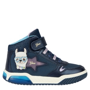 Ghete fete Geox J Inek G.C Navy Lilac
