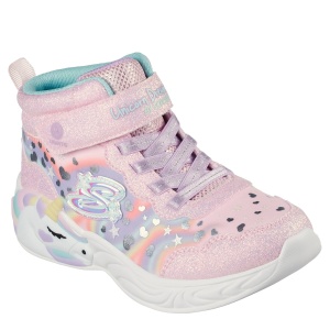 Ghete fete Skechers Unicorn Dreams Magic Light Pink - Img 2