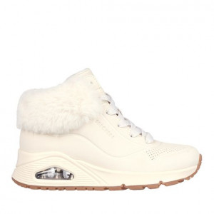 Skechers Ghete imblanite Fete Uno Fall Air Natural incaltaminte copii bigstep