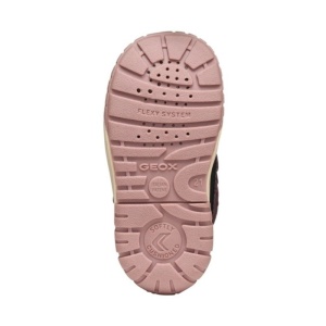 Geox Ghete imblanite impermeabile fete Omar WPF Black Dk Purple B462LC-022FU-C9228 incaltaminte copii bigstep