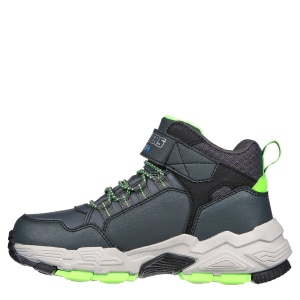 Ghete impermeabile băieți Skechers Drollix Venture Rush Grey - Img 3