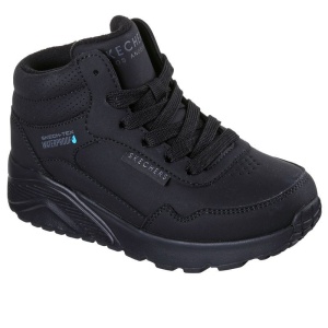 Skechers Ghete impermeabile baieti Uno Lite Aqua Ave Black L incaltaminte copii bigstep