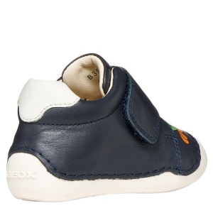 Incaltaminte bebe Geox Tutim Navy Green — vedere din față