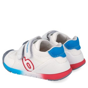 Pantofi băieți Biomecanics Blanco Y Rojo - Img 3