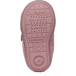Pantofi bebeluși Geox Tutim Pink Platinum - B9440B/007NF/C8233 - talpă