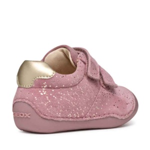 Geox Pantofi bebelusi Tutim Pink Platinum B9440B-007NF-C8233