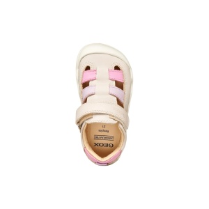 Pantofi decupati fete Steppieup Ivory Pink - Img 6