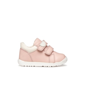 Geox Pantofi fete Macchia Girl Lt Rose Lt Ivory încălțăminte primii pasi bigstep