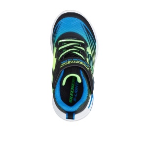 Skechers Pantofi sport baieti 400139N/BBLM S Lights-Flex-Glow Ultra incaltaminte copii bigstep
