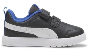 Pantofi sport baieti Courtflex V3 V Inf Dusky Gray PUMA White - Img 2