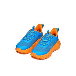 Geox Pantofi sport baieti Flexyper Fast Boy Lt Blue Orange  J46N1A-0149J-C0573 incaltaminte copii bigstep