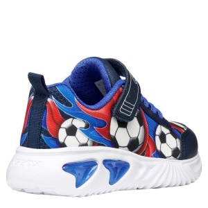 Pantofi sport băieți Geox Assister Navy Royal — vedere din față