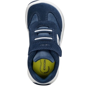 Pantofi sport băieți Geox Foot-Run Boy Lt Navy/White - B660KA/0FU22/CB41Z - de sus