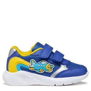 Pantofi sport băieți Geox Sprintye Boy Royal Yellow