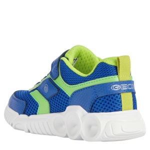 Pantofi sport baieti Wroom B.B Royal Lime — vedere din spate