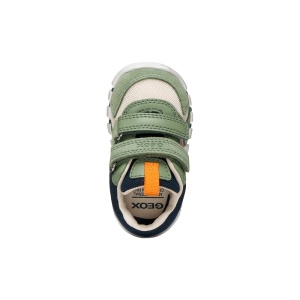 Geox Pantofi sport baieti Iupidoo Boy Olive Navy încălțăminte primii pasi bigstep