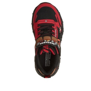 Pantofi sport baieti Mega-Flex Lite-Skechers Tuff 402130L/RDBK încălțăminte copii bigstep