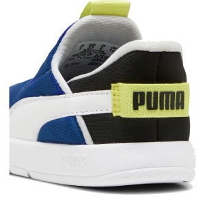 Pantofi sport băieți Puma Courtflex v3 Sliptech Inf Vivid Blue — detaliu călcâi