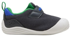 Pantofi sport baieti Puma Kitten Mesh V Inf Strong Gray-Lemon