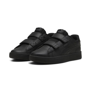 Pantofi sport baieti Puma Rickie Classic V PS Black-Cool, culoare negru, inchidere dubla cu scai, talpa neagra, potriviti pentru scoala