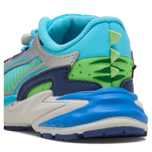 Pantofi sport băieți Puma RS-Surge Paw Patrol AC Inf Bright Aqua-pitch-green — detaliu călcâi