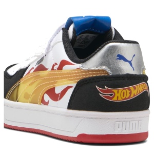 Pantofi sport băieți Puma x Hot Wheels Caven 2.0 — detaliu călcâi