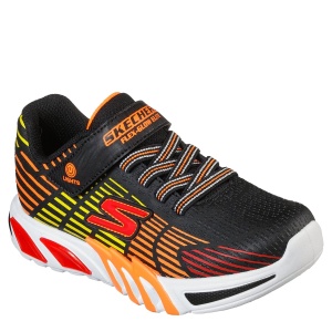 Pantofi sport băieți Skechers Flex Glow Elite Black Multi - Img 2