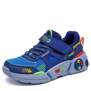 Pantofi sport băieți Skechers Game Kicks Gametronix 2.0 Navy — vedere laterală detaliată