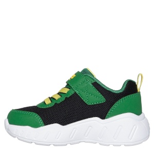 Pantofi sport băieți Skechers John Deere Play Scene Barn Squad Green - Img 3
