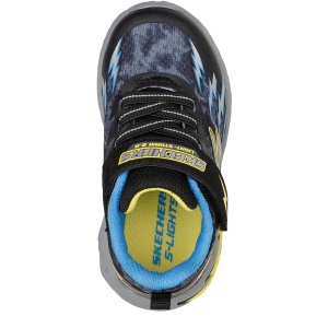 Pantofi sport băieți Skechers Light Storm 2.0 Black Blue - Img 4