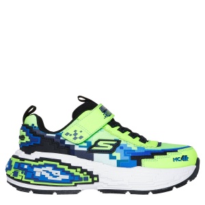 Pantofi sport băieți Skechers Mega Craft 4K Lime Black