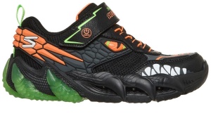 Pantofi sport baieti Skechers Skech-O-Saurus Lights 3.0 Negru