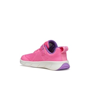 Geox Pantofi sport fete Foot-Run Girl Pink Lavender J65PCA-06K9J-CE88Q încălțăminte copii bigstep