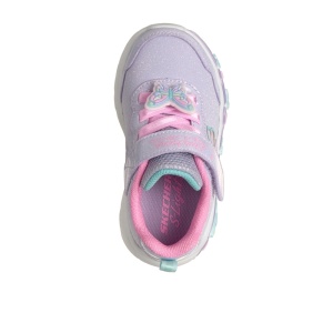 Skechers Pantofi sport fete 303066N/LVMT S Lights-Lil Butterfly Bliss incaltaminte copii bigstep