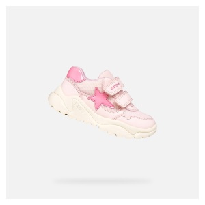 Pantofi sport fete Geox Ciufciuf Lt Pink Fuchsia