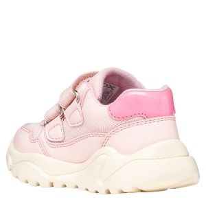 Pantofi sport fete Geox Ciufciuf Lt Pink Fuchsia — vedere din spate