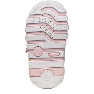 Pantofi sport fete Geox Iupidoo Girl Pink Tweety — talpa