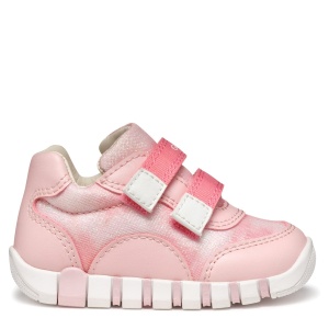 Pantofi sport fete Geox Iupidoo Girl Salmon