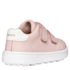 Pantofi sport fete Geox Minicub Lt Rose — vedere din față