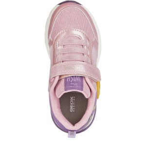 Pantofi sport fete Spaceclub G.A Pink Prune — vedere de sus