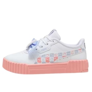 Pantofi sport fete Puma Carina 3.0 HK FR PS Whte Pink - Img 16