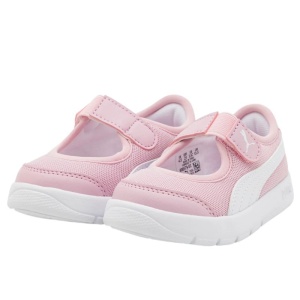 Pantofi sport fete Puma Courtflex v3 Lina V Inf Rose Mauve - Img 10